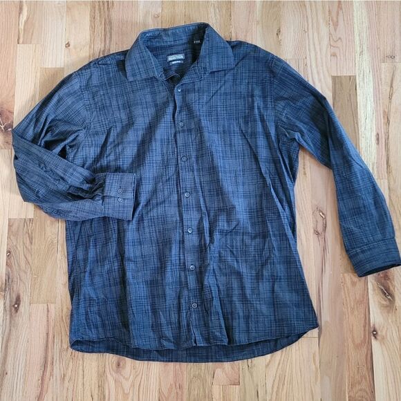 Kenneth Cole REACTION Regular Fit Button Down 16.5 32/33 - Picture 1 of 6